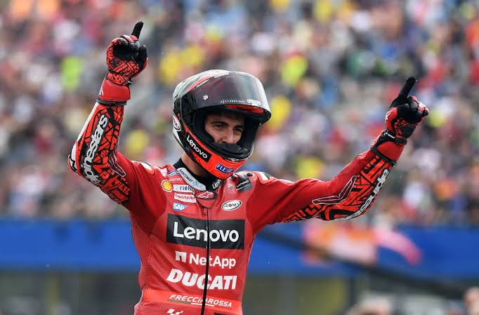 Francesco Bagnaia juarai MotoGP Austria 2022.(foto: int)